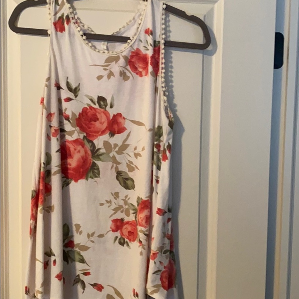 Cute maternity tank